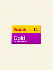 Kodak Gold 200 35mm Colour Film - 36 Exposures