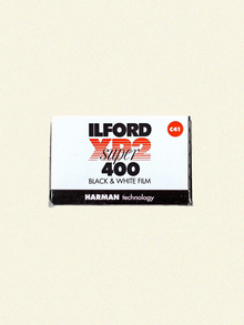 Ilford XP2 Super Black and White Film (C41) - 35mm (36 Exp)